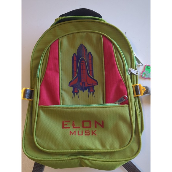 ELON MUSK SPACE X HTF. Small Backpack Supreme Creations 15x12